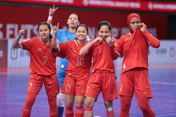 Bekuk Bahrain, Timnas Futsal Putri Indonesia ke 8 Besar AFC Futsal Asian Cup 2025