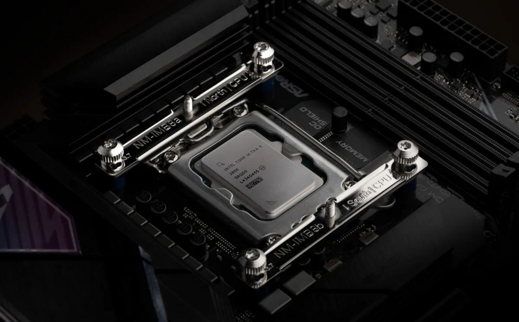 Offset mounting Noctua NM-IMB8.