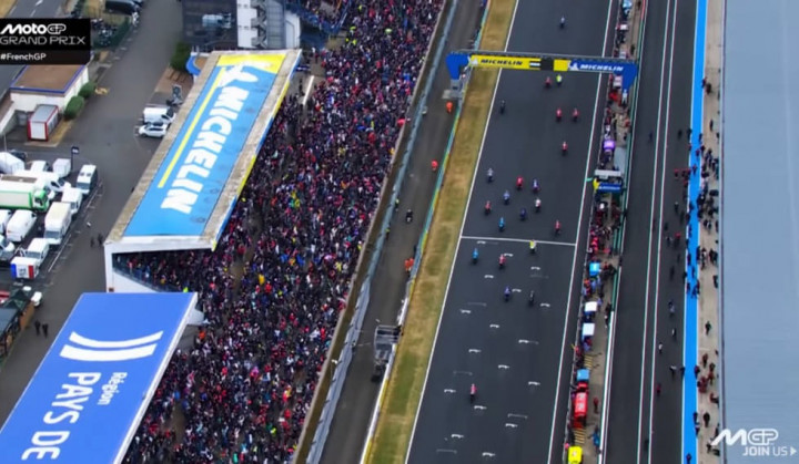 MotoGP Prancis 2025 Cetak Rekor Penonton Terbanyak dalam Sejarah