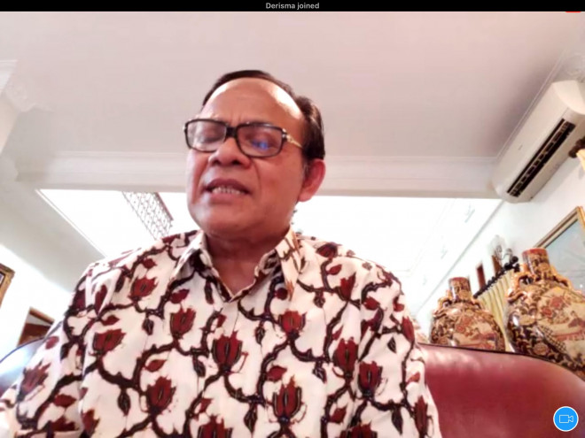 Ketua Dewan Pers periode 2025-2028. Foto: Zoom