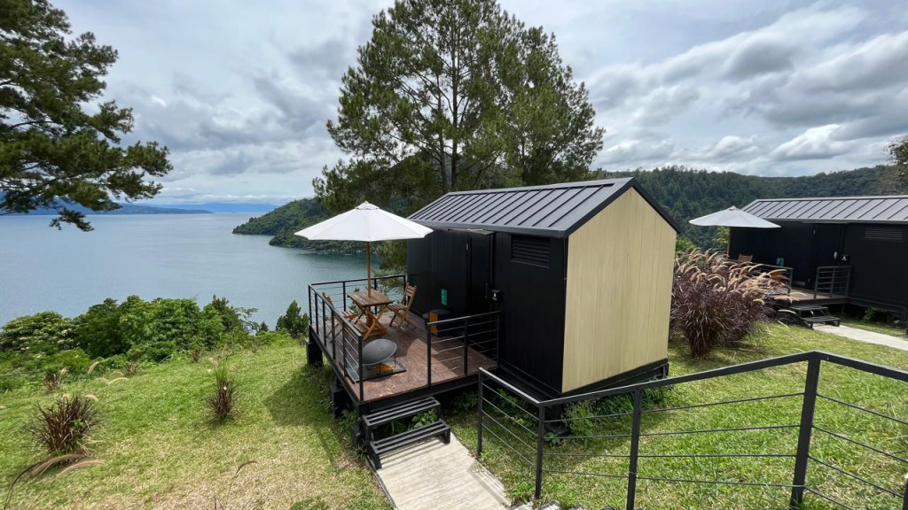 Bobocabin Patra, Parapat. Foto: Medcom/Fatha Annisa