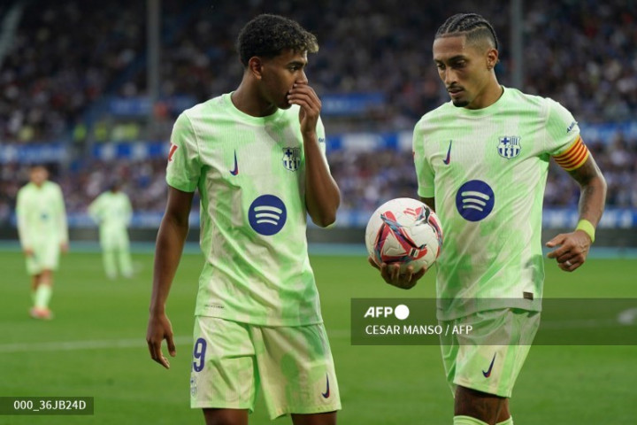 Barcelona tak Mau Ketergantungan dengan Raphinha dan Yamal