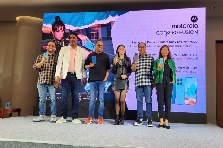 Motorola Edge 60 Fusion Resmi Meluncur di Indonesia