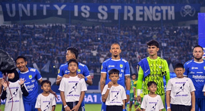 Persib tanpa Empat Pilar Hadapi Persita Tangerang