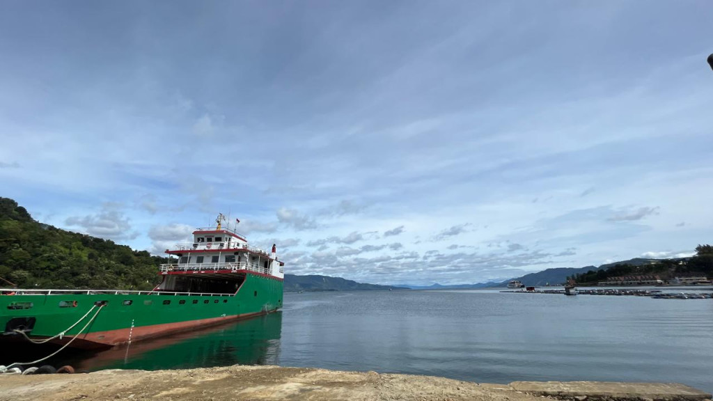 Menyeberang ke Pulau Samosir melalui Pelabuhan Ajibata. Foto: Medcom.id/Fatha Annisa