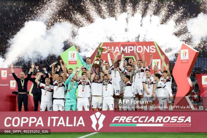 Jatuh Bangun Bologna Hingga jadi Juara Coppa Italia