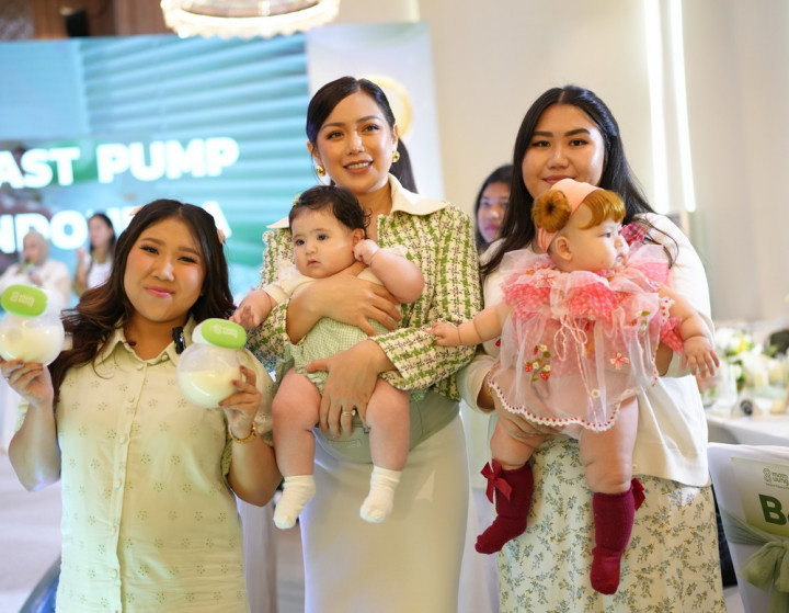 Jessica Iskandar dan Kiky Saputri Kampanyekan Pentingnya ASI