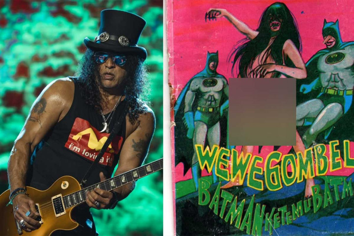 Gitaris Guns N' Roses Slash Unggah Komik Wewe Gombel Karya Tatang S
