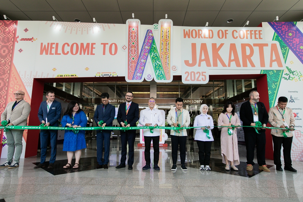 World of Coffee Jakarta resmi dibuka oleh Menteri Koordinator bidang Pangan Republik Indonesia, Zulkifli Hasan. Dok. Ist