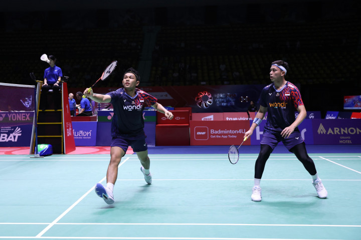 Thailand Open 2025: Fajar/Rian Segel Tempat di 4 Besar