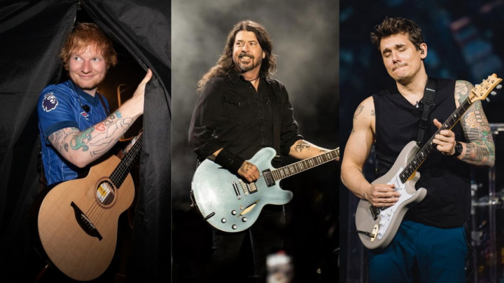 Ed Sheeran, Dave Grohl, dan John Mayer Bikin Band untuk Soundtrack Film F1