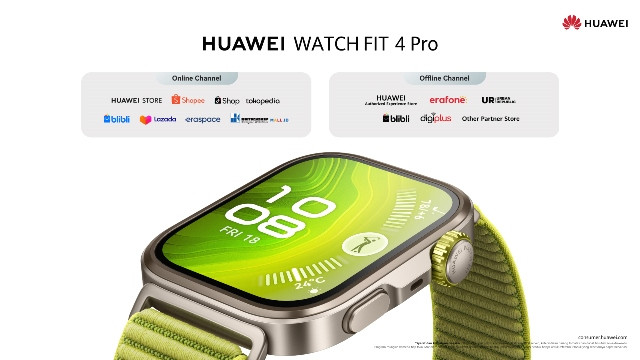 HUAWEI WATCH FIT 4 Series, Ramping, Powerful dengan ECG dan Ultra Sport Segera Rilis di RI