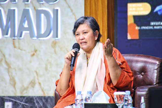  Lestari Moerdijat mengatakan peran keluarga dalam melahirkan generasi penerus yang sehat dan terdidik sangat penting.  (Foto: Dok. Istimewa)