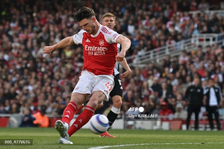 Declan Rice Kunci Posisi Dua untuk Arsenal