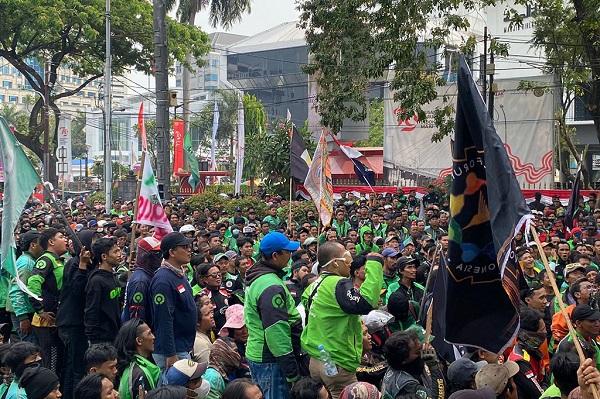 Polisi Siapkan Rekayasa Lalu Lintas saat Demo Ojol, Ini Rutenya