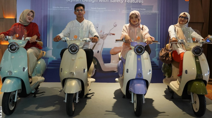 4 Model Kendaraan Listrik Yadea Dibekali Kelir Baru