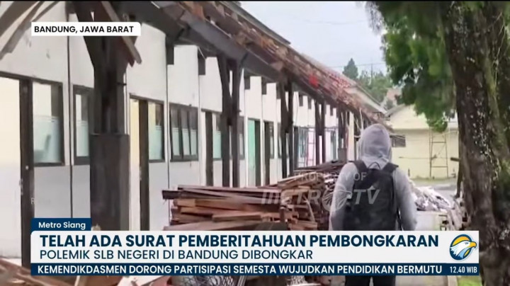 SLBN A Pajajaran Dibongkar untuk Renovasi Sekolah Rakyat, Mensos: Enggak Diusir