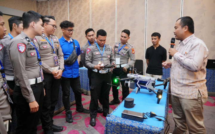 Polisi Bakal Melakukan Penanganan Kecelakaan Lalu Lintas dengan Drone