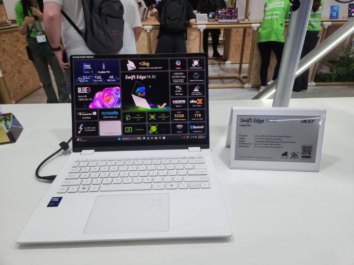 Laptop Copilot+ PC Tipis dan Ringan Terbaru, Acer Swift Edge dan Swift Go Series