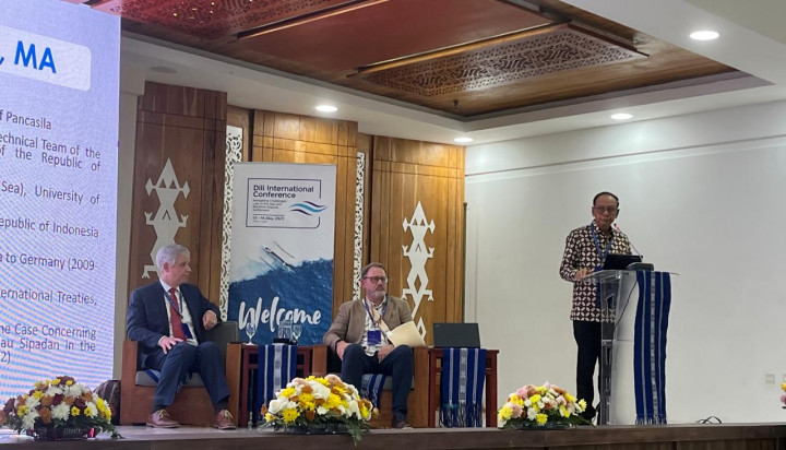 Dekan FH Universitas Pancasila Jadi Pembicara di Dili International Conference