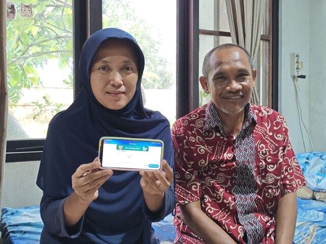 Widodo merasa sangat bersyukur masih dapat memanfaatkan layanan Program Jaminan Kesehatan Nasional (JKN). (Foto: Dok. Istimewa)