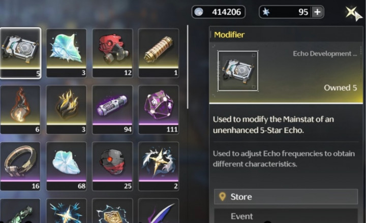 Cara Menggunakan Modifier di Wuthering Waves