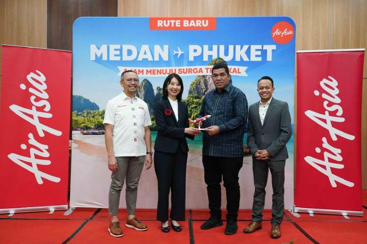 Asyik! AirAsia Buka Rute Baru Medan-Phuket, Terbang Perdana 27 Juni