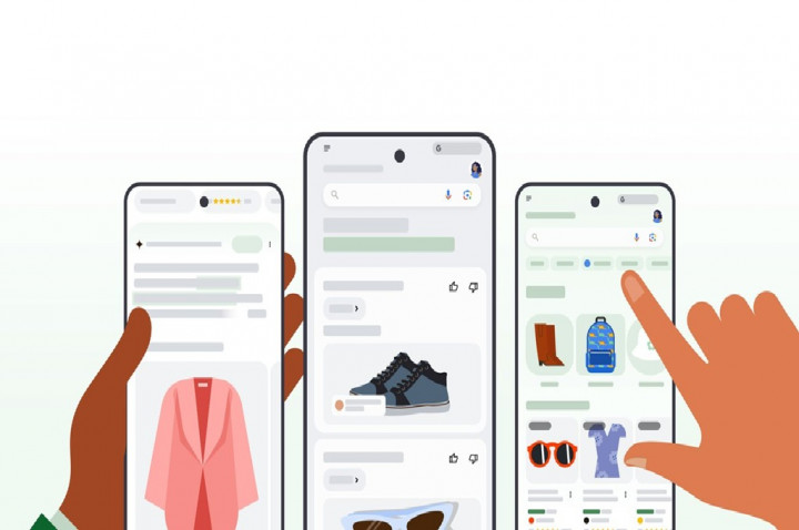 Google Integrasikan Fitur Belanja Didukung AI