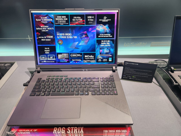 Asus ROG Upgrade Laptop Gaming Strix Scar dan Strix G Series di COMPUTEX 2025