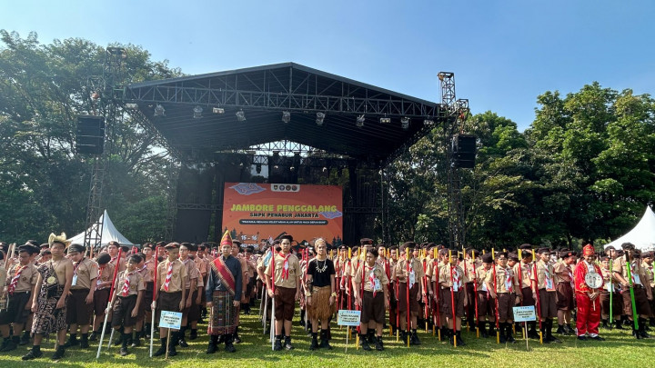 Intip Keseruan Jambore Pramuka Penggalang dari 17 Gugus SMPK Penabur Jakarta