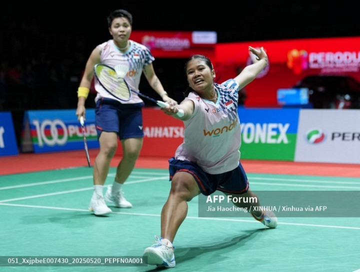 Malaysia Masters 2025: Tak Diunggulkan, Apriani Rahayu/Febi Setianingrum ke Semifinal