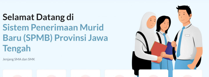 Cara Pengajuan Akun SPMB Jawa Tengah 2025, Dibuka Mulai 26 Mei