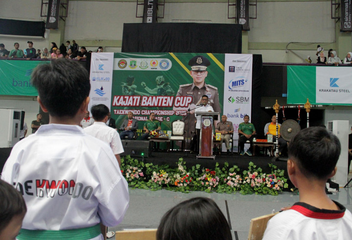 Ratusan Atlet Muda Berkompetisi di Kajati Banten Cup Taekwondo Championship 2025 Nasional Grade C