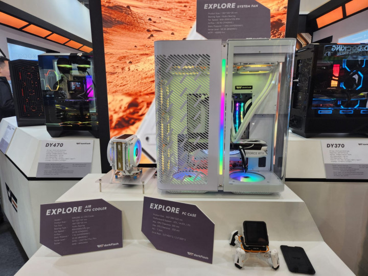 DarkFlash Perkenalkan Explore Series, dari Air Cooler Sampai Casing