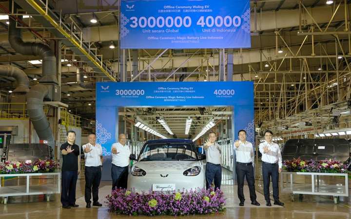 Wuling Produksi 3 Juta EV, 40 Ribu Unit di Antaranya Buatan Indonesia