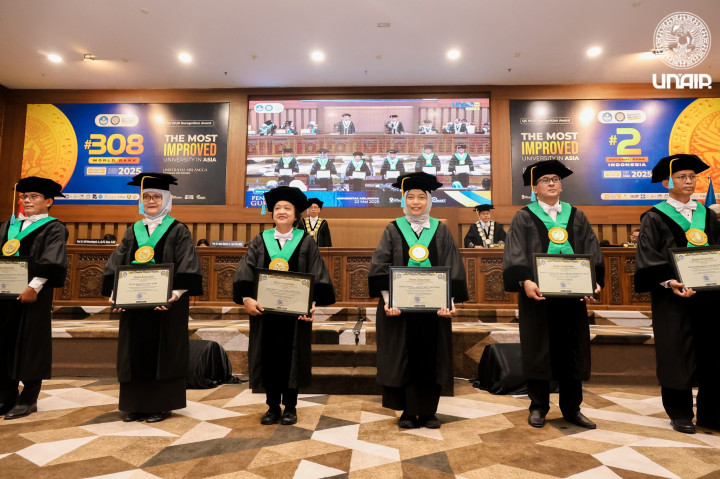 Fakultas Kedokteran Unair Tambah 6 Profesor, Bawa Terobosan Bidang kesehatan