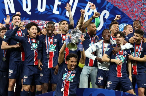PSG Juara Coupe de France 2024/2025, Treble Winner di Depan Mata