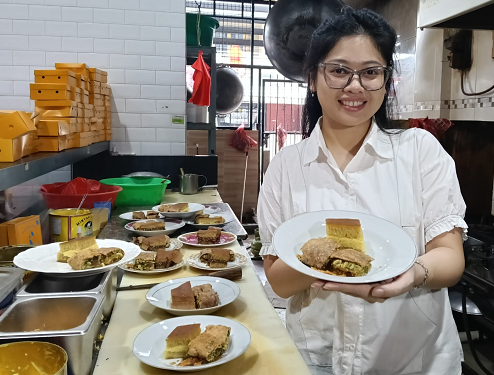 Tia Angelina, Head Marketing Martabak Bong Ngian. (Foto: Dok. Yuni)