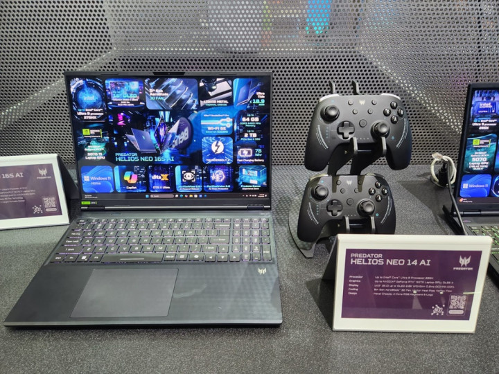 Predator Triton 14 AI, Helios Neo 14 AI, & Orion 3000 Pakai RTX 50 Series