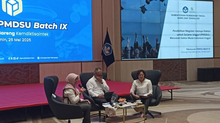 Kemendiktisaintek Luncurkan Beasiswa PMDSU 2025, Kuliah S2 dan S3 Hanya 4 Tahun