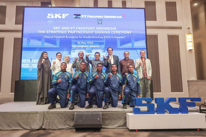SKF dan PTFI Dukung Papua Football Academy ke Gothia Cup 2025