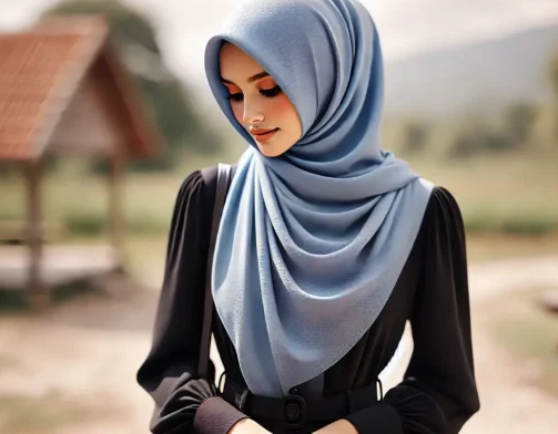 5 Warna Jilbab yang Cocok di Mix and Match dengan Baju Hitam