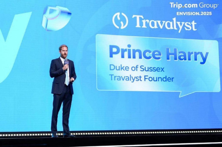 Hadir di Envision.2025 Trip.com, Pangeran Harry Usung Pentingnya Pariwisata Berkelanjutan
