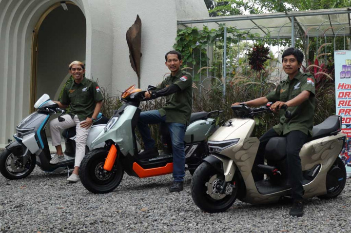 CUV e: dan ICON e: jadi Objek Uji Coba di Honda Dream Ride Project