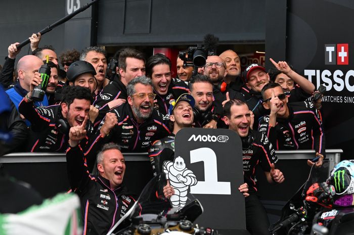Bos Aprilia 'Sentil' Jorge Martin Usai Bezzecchi Juara di Silverstone