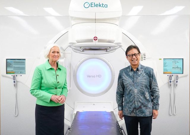 RS Kanker Dharmais menerima kunjungan Menteri Kesehatan Swedia, Acko Ankarberg Johansson. (Foto: Dok. Birkom Kemenkes)
