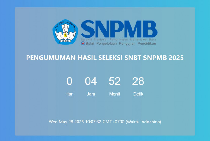 Pengumuman Hasil SNBT 2025 Sore Ini, Begini Tanda Kamu Lulus Atau Tidak