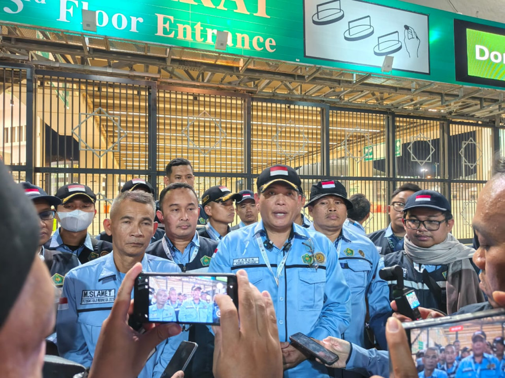 Kasatops Armuzna Bekali Petugas Haji Madinah dengan Pengenalan Wilayah Mina