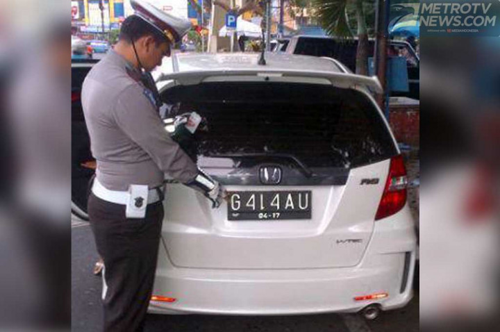 Awas, Modifikasi Pelat Nomor Tak Sesuai, Bisa Kena Tilang Lho!