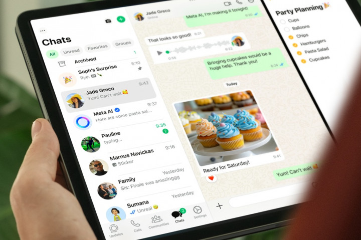 WhatsApp Resmi Hadirkan Aplikasi Khusus iPad